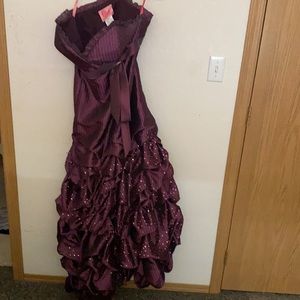 Flirt by Maggie Sotelo dress plum color